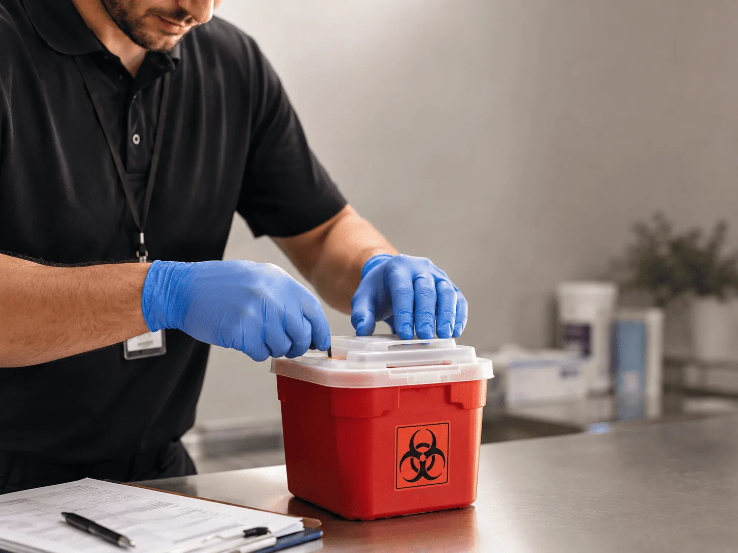 Why choose Sharps Waste Disposal in Claremont, IL